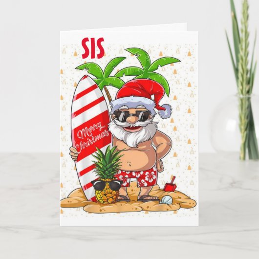 CARTES POUR FÊTES ANNUELLES **SIS** TEMPS POUR DIFFUSER L'HEURE DES VACANCES C (Devant)