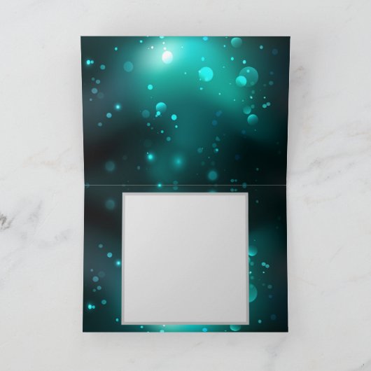 Cartes Pour Fêtes Annuelles Skeleton Keys on Green Background (Intérieur)