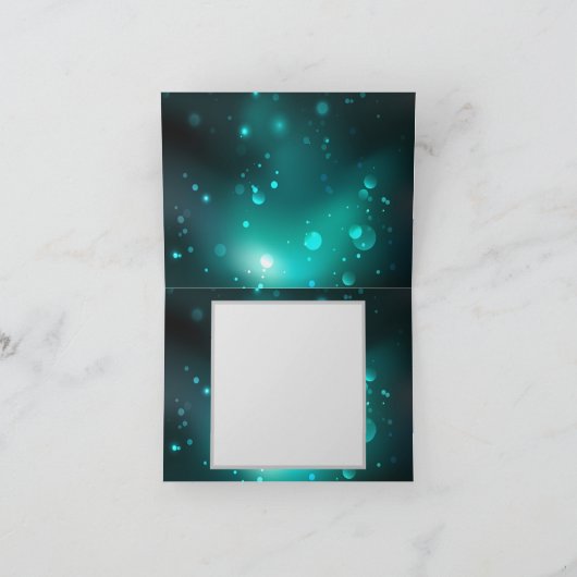 Cartes Pour Fêtes Annuelles Skeleton Keys on Green Background (Intérieur)