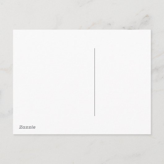 Cartes Pour Fêtes Annuelles Ski à travers les fantômes des neiges (Dos)