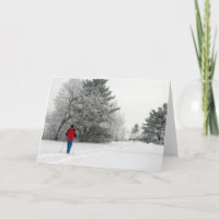 Ski de fond le jour du Frosty