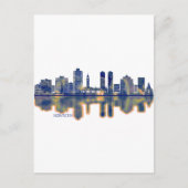 Cartes Pour Fêtes Annuelles Skyline de Hoboken (Devant)