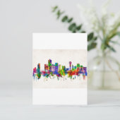 Cartes Pour Fêtes Annuelles Skyline de Knoxville (Debout devant)