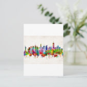 Cartes Pour Fêtes Annuelles Skyline de New York (Debout devant)