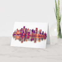 Skyline Detroit Michigan