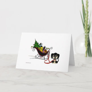 Cartes Pour Fêtes Annuelles Sleigh