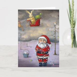 Cartes Pour Fêtes Annuelles Sleigh Jacker