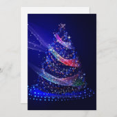 Cartes Pour Fêtes Annuelles Slippery Joe numériquement rendu sapin de Noël bea (Devant / Derrière)