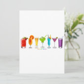 Cartes Pour Fêtes Annuelles SlipperyJoe's cheers alcools cocktails LGBTQIA gay (Debout devant)