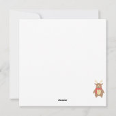 Cartes Pour Fêtes Annuelles Sloth Christmas (Dos)