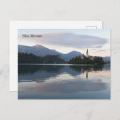 Cartes Pour Fêtes Annuelles Slovénie led (Devant / Derrière)