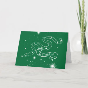 Cartes Pour Fêtes Annuelles SLYTHERIN™ Constellation Graphique