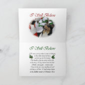 Cartes Pour Fêtes Annuelles Smooth Collie Cadeaux de Noël (Intérieur)