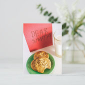 Cartes Pour Fêtes Annuelles Snack pour Père Noël (Debout devant)