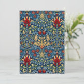 Cartes Pour Fêtes Annuelles Snakeshead, points d'infini par William Morris (Debout devant)