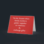 Cartes Pour Fêtes Annuelles Snarky Funny Famille Vacances<br><div class="desc">La carte de vacances Snarky parfaite pour les familles Snarky de toute religion! (100 % de TOUS LES PROFITS sont donnés à la Fondation du cancer du sein)</div>