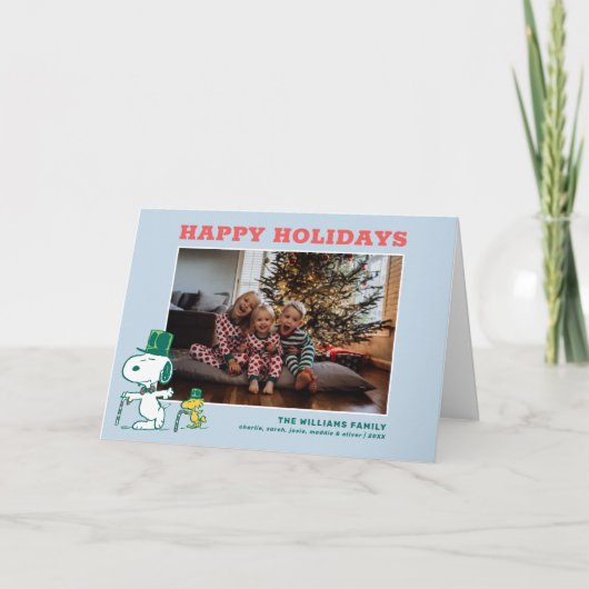 Cartes Pour Fêtes Annuelles Snoopy Top Chapeau Pepperment Candy (Devant)