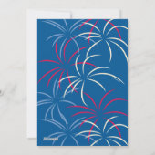 Cartes Pour Fêtes Annuelles Snoopy Vintage Stars & Stripes (Dos)