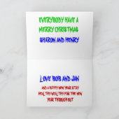 CARTES POUR FÊTES ANNUELLES SNOW (Intérieur)