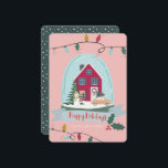 Cartes Pour Fêtes Annuelles Snow Globe Maison de Noël et voiture rose photo<br><div class="desc">Ce mignon carte photo de Noël dispose d'un globe de neige avec une maison, un bonhomme de neige et une voiture sur un arrière - plan rose. L'envers est orné d'un arrière - plan vert avec des motifs blancs. Personnalisez-le selon vos besoins. Vous pouvez trouver des produits correspondants dans mon...</div>
