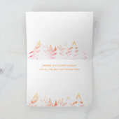 Cartes Pour Fêtes Annuelles Snow Laden Trees Joyeuses Fêtes Noël blanc (Intérieur)