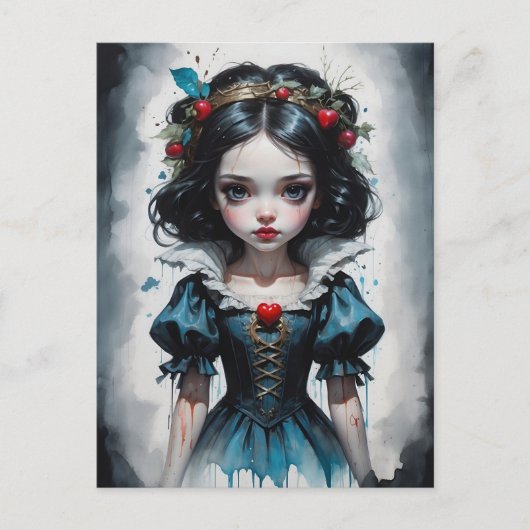 Cartes Pour Fêtes Annuelles Snow white  (Devant)