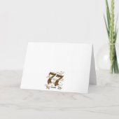 Cartes Pour Fêtes Annuelles Snowboard Santa Cards (Dos)