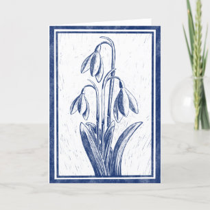 Cartes Pour Fêtes Annuelles Snowdrops