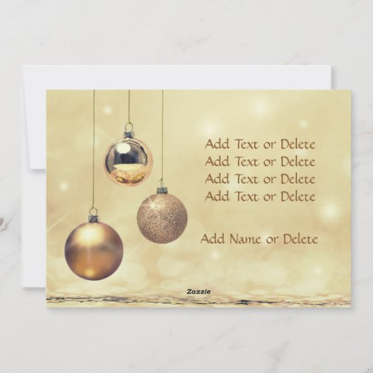 Cartes Pour Fêtes Annuelles Snowflake Noël Photo 2 Side Designs Vert (Dos)