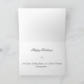 Cartes Pour Fêtes Annuelles Snowman (Intérieur)