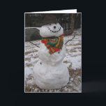 Cartes Pour Fêtes Annuelles snowman<br><div class="desc">Holidays !</div>