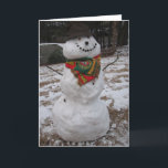 Cartes Pour Fêtes Annuelles snowman<br><div class="desc">Holidays !</div>