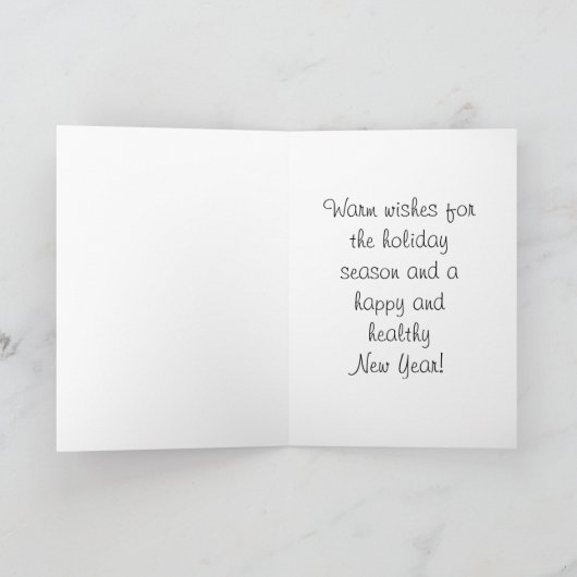 Cartes Pour Fêtes Annuelles Snowman à Noël Se Stocker sur le vert (Intérieur)