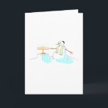 Cartes Pour Fêtes Annuelles Snowman Avec Menorah<br><div class="desc">Snowman Avec Menorah</div>