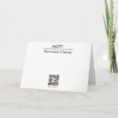 CARTES POUR FÊTES ANNUELLES SNOWMAN CHORUS - CHANSONS DE NOËL (Dos)