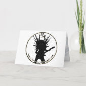 Cartes Pour Fêtes Annuelles Snowman Holiday (Dos)