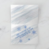 Cartes Pour Fêtes Annuelles Snowman Holiday (Intérieur)