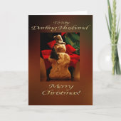 Cartes Pour Fêtes Annuelles Snowman Joyeux Noël - Mari (Devant)