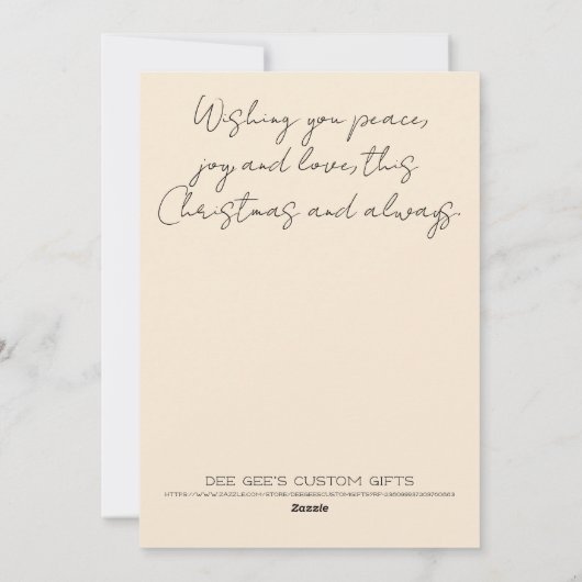 Cartes Pour Fêtes Annuelles Snowman minimal (Dos)