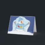 Cartes Pour Fêtes Annuelles Snowman-Noël Est "Neige" Fermer<br><div class="desc">Que votre esprit se sente une grande joie à l'approche de Noël. Snowman estime que Noël est "neige" proche dans ce jeu amusant sur les mots design de vacances! Design original par Christie Black de Creations from the Heart.</div>