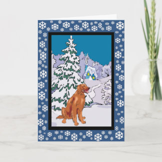 Cartes Pour Fêtes Annuelles Snowy