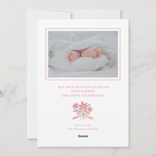 Cartes Pour Fêtes Annuelles So Very Merry Nutcracker Monogram Crest (Dos)