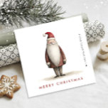 Cartes Pour Fêtes Annuelles Société de Noël minimaliste du Père Noël<br><div class="desc">Surprenez et apportez la joie à vos proches et rendez la fête inoubliable. Pour plus de personnalisation,  cliquez sur le lien "customiser plus" et utilisez notre outil de conception pour modifier ce modèle.</div>