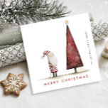 Cartes Pour Fêtes Annuelles Société de Noël minimaliste du Père Noël<br><div class="desc">Surprenez et apportez la joie à vos proches et rendez la fête inoubliable. Pour plus de personnalisation,  cliquez sur le lien "customiser plus" et utilisez notre outil de conception pour modifier ce modèle.</div>