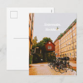 Cartes Pour Fêtes Annuelles Södermalm, Stockholm, Suède (Devant / Derrière)