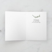 Cartes Pour Fêtes Annuelles Sœur & Beau-frère Fleurs blanches de Pâques  (Intérieur)