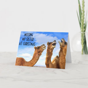 CARTES POUR FÊTES ANNUELLES SOEUR=CHANTER LE BLUES-MISS U AU MOMENT DE NOËL!