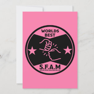 Cartes Pour Fêtes Annuelles Sœur d'un autre monsieur