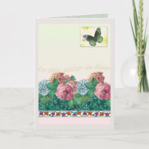 CARTES POUR FÊTES ANNUELLES SOEUR EN DROIT VALENTINE SALUT