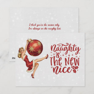 Cartes Pour Fêtes Annuelles Sœur Vilain Vilain Est Le Nouveau Joliment Noël